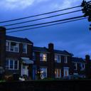 A residential area of Millbourne, Pennsylvania, on May 5, 2025.