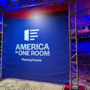 America in One Room, hosted in Philadelphia in June 2025, gathered Pa. voters to discuss thorny election issues and other hot button policy topics.