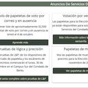 How Berks County's Spanish-language elections website appeared in September 2025.