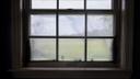 Spray painted windows