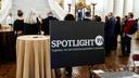 A celebration of Spotlight PA in the Pennsylvania state capitol in Harrisburg, PA.