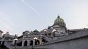 The exterior of the Pennsylvania Capitol in Harrisburg.