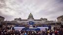 The inauguration of Gov. Josh Shapiro at the Pennsylvania Capitol in Harrisburg on Jan. 17, 2023.