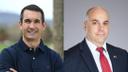 Attorney general candidates Eugene DePasquale (Democrat) and Dave Sunday (Republican)