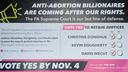 A mailer funded by Planned Parenthood Action Fund, urging Pa. voters to retain three Democratic state Supreme Court justices.
