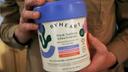 A container of ByHeart baby formula, which was recently recalled by ByHeart.