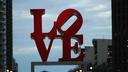 The LOVE sculpture in Philadelphia