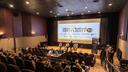 A crowd gathers in Boscov's Theater in GoggleWorks for a Spotlight PA Ideas Fest Community Forum on data centers. A crowd gathers in Boscov's Theater in GoggleWorks for a Spotlight PA Ideas Fest Community Forum on data centers.