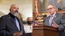 PA Sen. James Malone (left) and state Rep. Tom Jones