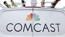 A Comcast truck is shown on Jan. 24, 2019, in Pittsburgh