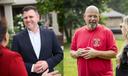 U.S. Rep. Ryan Mackenzie (left) and Democrat Bob Brooks