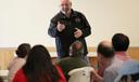 Bob Brooks, a candidate for the Democratic nomination in Pennsylvania's 7th Congressional District, speaks an event in Bethlehem, Pa., Monday, May 11, 2026