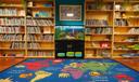 Shelves of books in a daycare in Pennsylvania, where families can claim a new child tax credit beginning in January 2023.