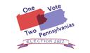 One Vote, Two Pennsylvanias logo