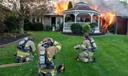 Firewomen of Alpha Fire Company in action.