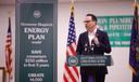 Gov. Josh Shapiro announced his new cap-and-trade program in March 2024 in Scranton, Pennsylvania.