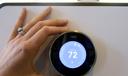 A Nest Learning Thermostat.