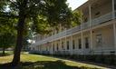 A building that formed part of the Carlisle Indian Industrial School campus is seen at U.S. Army's Carlisle Barracks in Carlisle, Pa., on Thursday, Sept. 4, 2025.