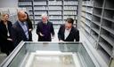 Gov. Josh Shapiro joined Pennsylvania Historical & Museum Commission officials at the State Archives building in 2023.