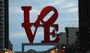 The LOVE sculpture in Philadelphia