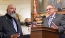 PA Sen. James Malone (left) and state Rep. Tom Jones