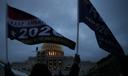 A mob of Trump supporters climbed scaffolding and took to the steps of the U.S. Capitol building in Washington on Jan. 06, 2021. Rioters breached the building following a rally, as Congress was preparing to certify President Joe Biden’s victory.