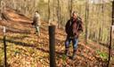 Cheryl and Joe Thomas have dozens of uncapped wells on their Pa. property. Some are open pipes, others are gaping holes.