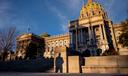 The Pennsylvania Capitol building in Harrisburg.