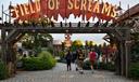 A photo of the entrance to Field of Screams in Mountville, Lancaster County, from the 2020 season.