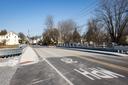 A recently-improved bridge in Christiana, Pa. in 2025.
