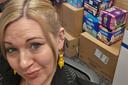 Jen Barkman volunteers as campaign coordinator for the Help A Girl Out drive addressing period poverty.