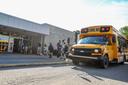 Sugarcreek Elementary School students arrive at school on Friday morning, May 24, 2024.