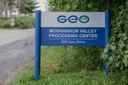 GEO Group's sign for Moshannon Valley Processing Center