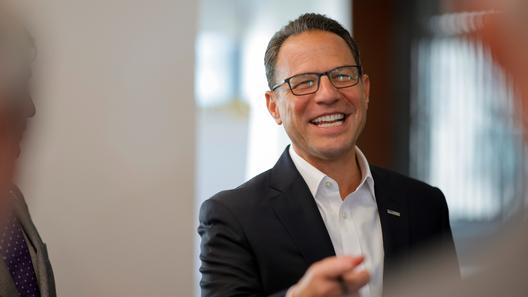 Gov. Josh Shapiro at a Sept. 18, 2026 event in Scranton, Pa.