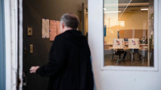 The sun sets over Pennsylvania as voters take to the polls in Harrisburg on Election Day, Nov. 8, 2022. The sun sets over Pennsylvania as voters take to the polls in Harrisburg on Election Day, Nov. 8, 2022.