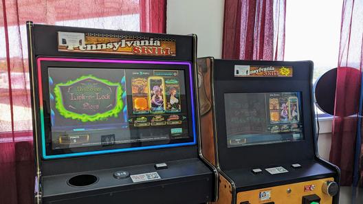 Pennsylvania skill game machine at a business near Harrisburg.