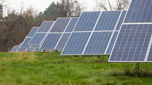 Solar panels in Elizabethtown, Pennsylvania.
