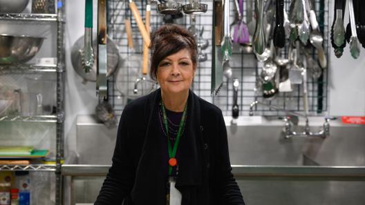 Florence Pagan is cook and kitchen manager at Opportunity House in Reading.