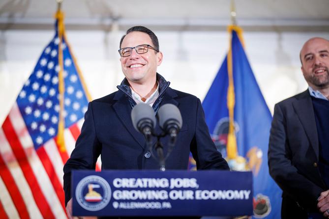 Gov. Josh Shapiro in January 2025.