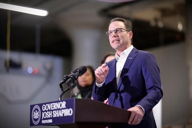 PA Gov. Josh Shapiro in November 2025.