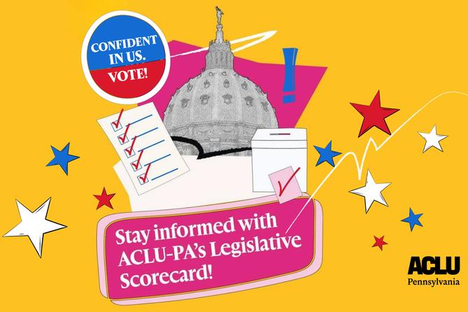 A graphic by the ACLU of Pennsylvania on how to know your voter rights ahead of the midterm election. A graphic by the ACLU of Pennsylvania on how to know your voter rights ahead of the midterm election.