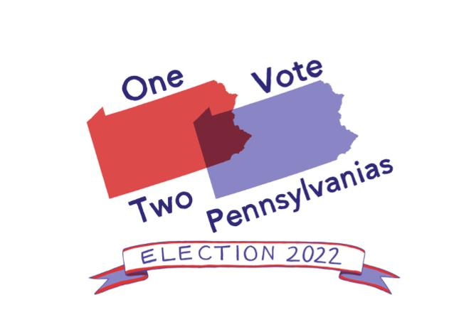 One Vote, Two Pennsylvanias logo