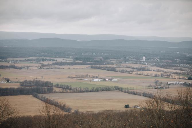 Farmland in Ferguson Township, Centre County