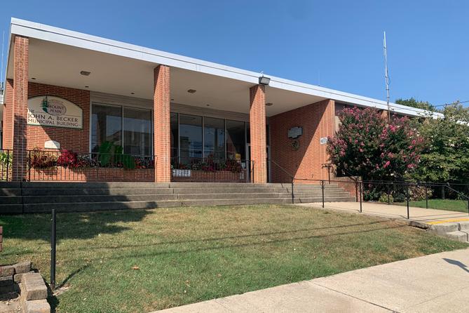 Exterior of the Mount Penn municipal building