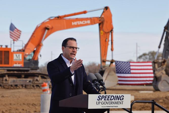 Gov. Josh Shapiro in Philadelphia, PA in November 2024.