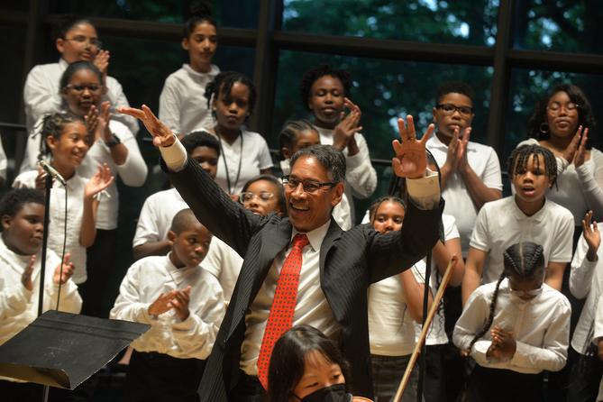 John Alston, founder of the Chester Children's Chorus. John Alston, founder of the Chester Children's Chorus.