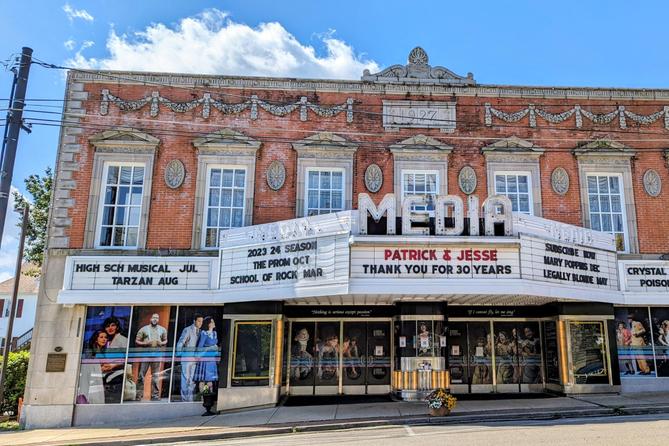 The Media Theater in Media, Pennsylvania.