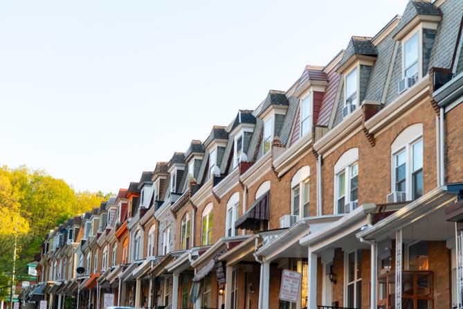 Row homes in Reading Row homes in Reading