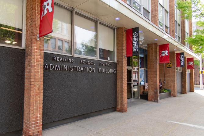 Reading School District Administration building.