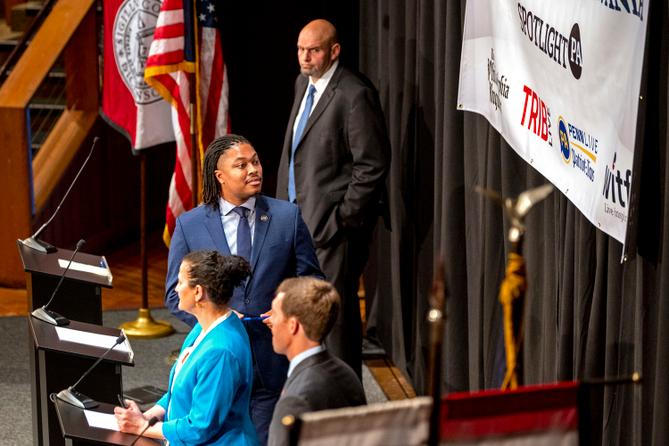 The Democratic and Republican debates both took place at Dickinson College.